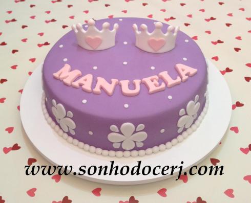 Bolo Princesa Sofia! (Cód: B206)