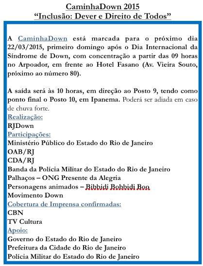 convite CAMINHADOWN 15