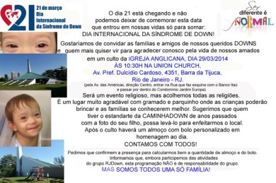 convite culto down 2