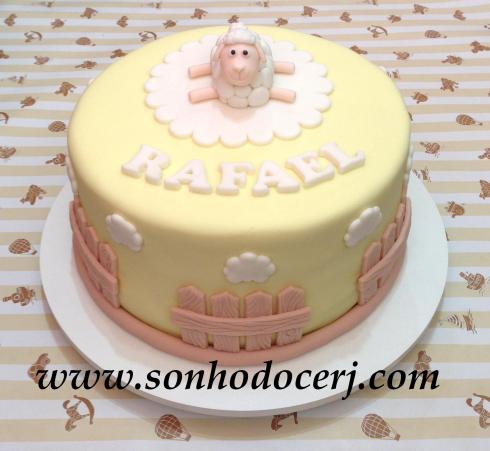 Bolo Ovelhinha! (Cód: B199) 