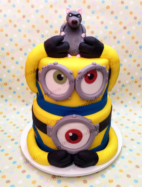 Bolo Minions! (Cód.: B247)