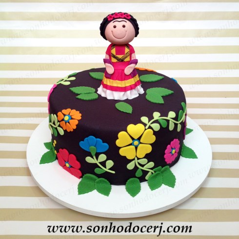 Bolo Frida Kahlo! (Cód.: B304)